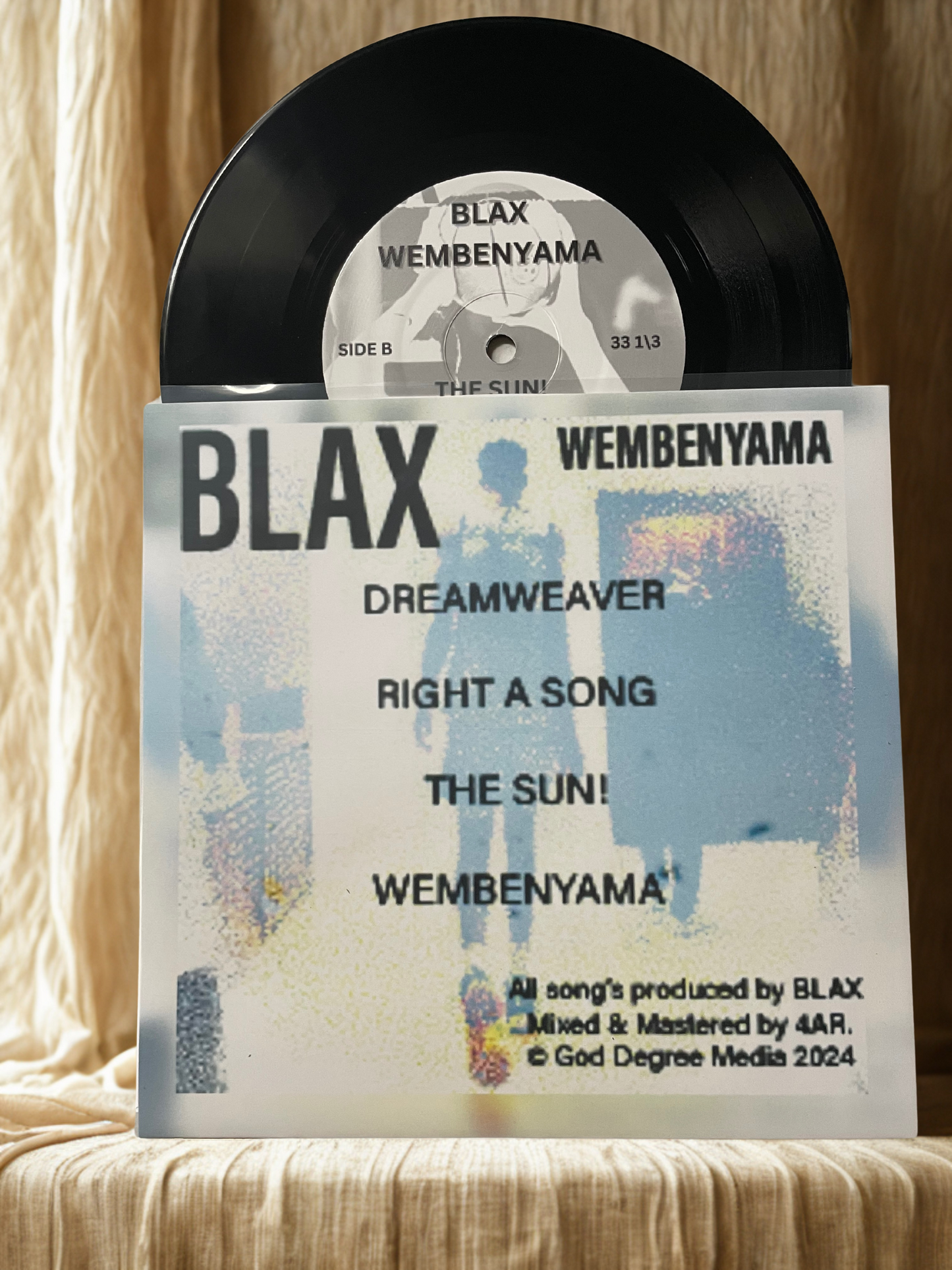BLAX - Wembenyama (33 1/3 RPM - 7” vinyl ep)